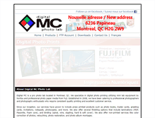 Tablet Screenshot of mcphotolab.com